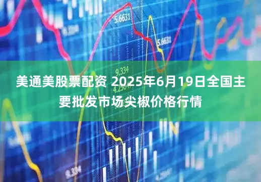 美通美股票配资 2025年6月19日全国主要批发市场尖椒价格行情