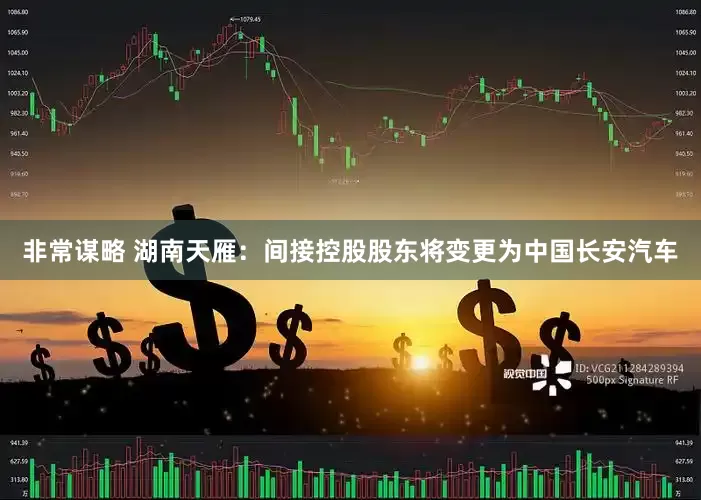 非常谋略 湖南天雁：间接控股股东将变更为中国长安汽车
